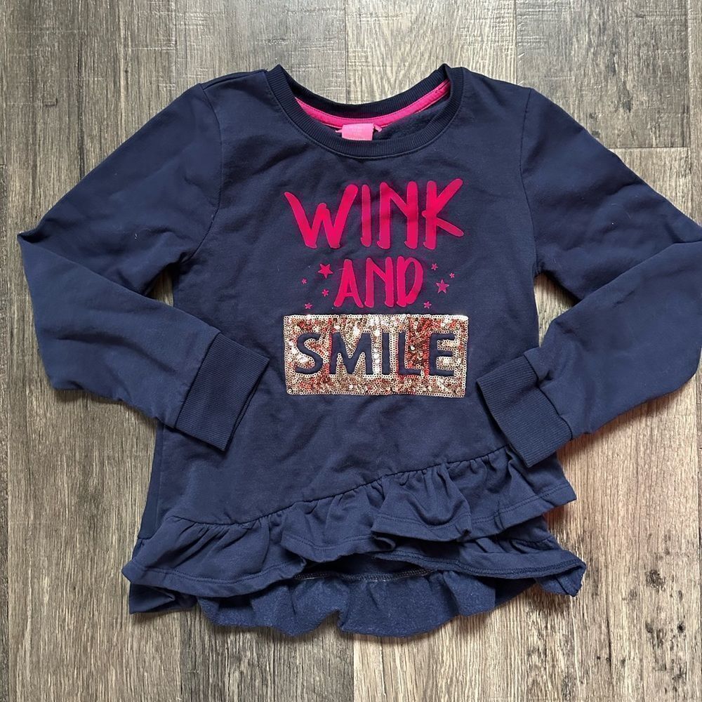 GIRLS NAME BRAND TOP SIZE 7/8